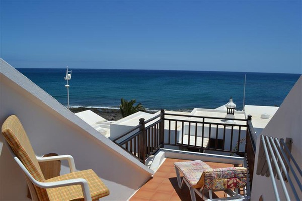 obere Terrasse mit Meerblick