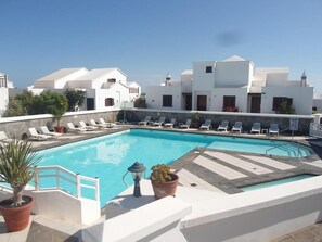 Pool - Dlx-Bungalow - Dreamlike-exclusive private complex directly by the sea/beach-pool- WLan (Playa Honda)