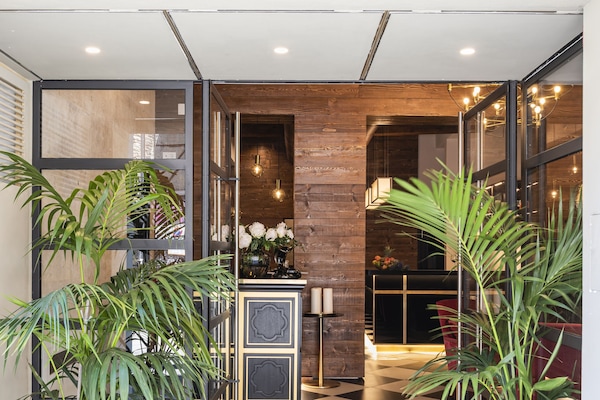 Entrada de la propiedad