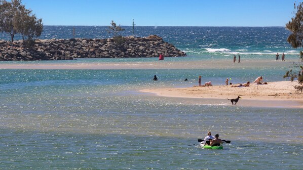 Beach nearby