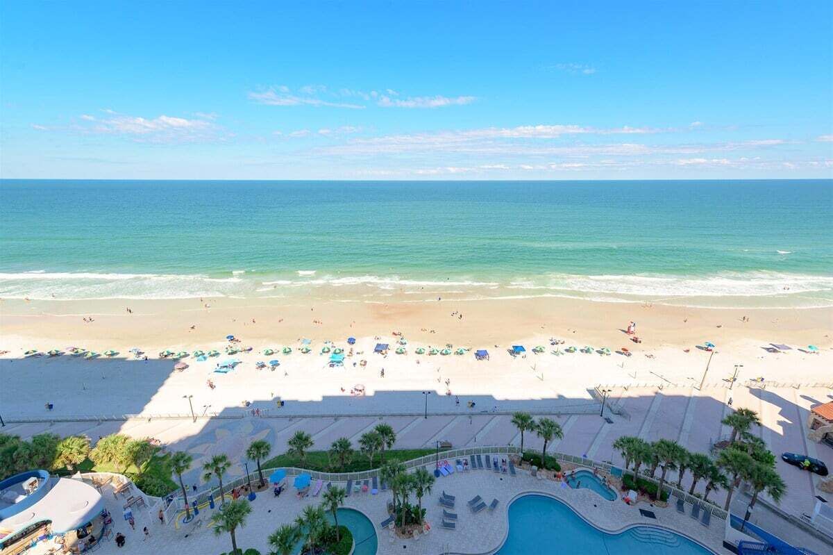 On the beach, beach towels