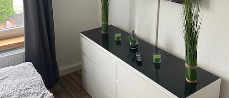 2 chambres, accĂšs au Wi-Fi (inclus), literie fournie