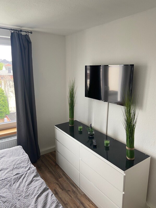 1 غرفة نوم وواي فاي مجانًا وملاءات أسرّة