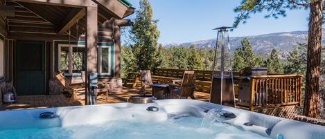 Bain à remous extérieur