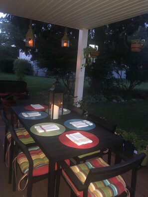 Restaurante al aire libre