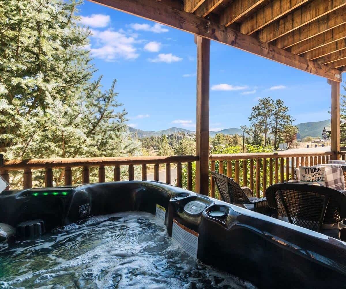 Bain à remous extérieur