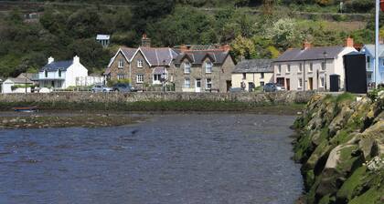 Shepherds Hut with stunning Pembrokeshire hill views