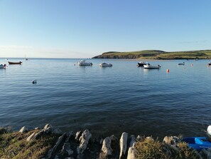 Beach nearby - Shepherds Hut with stunning Pembrokeshire hill views (Maenclochog)