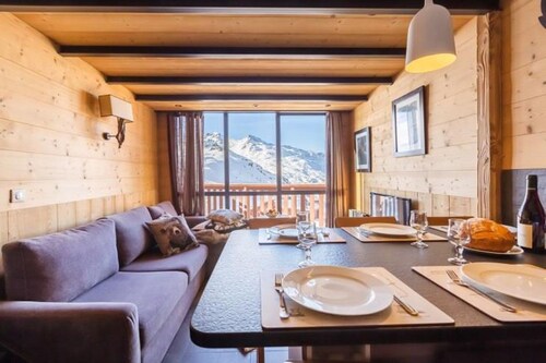Duplex tout confort, cosy au pied des pistes 