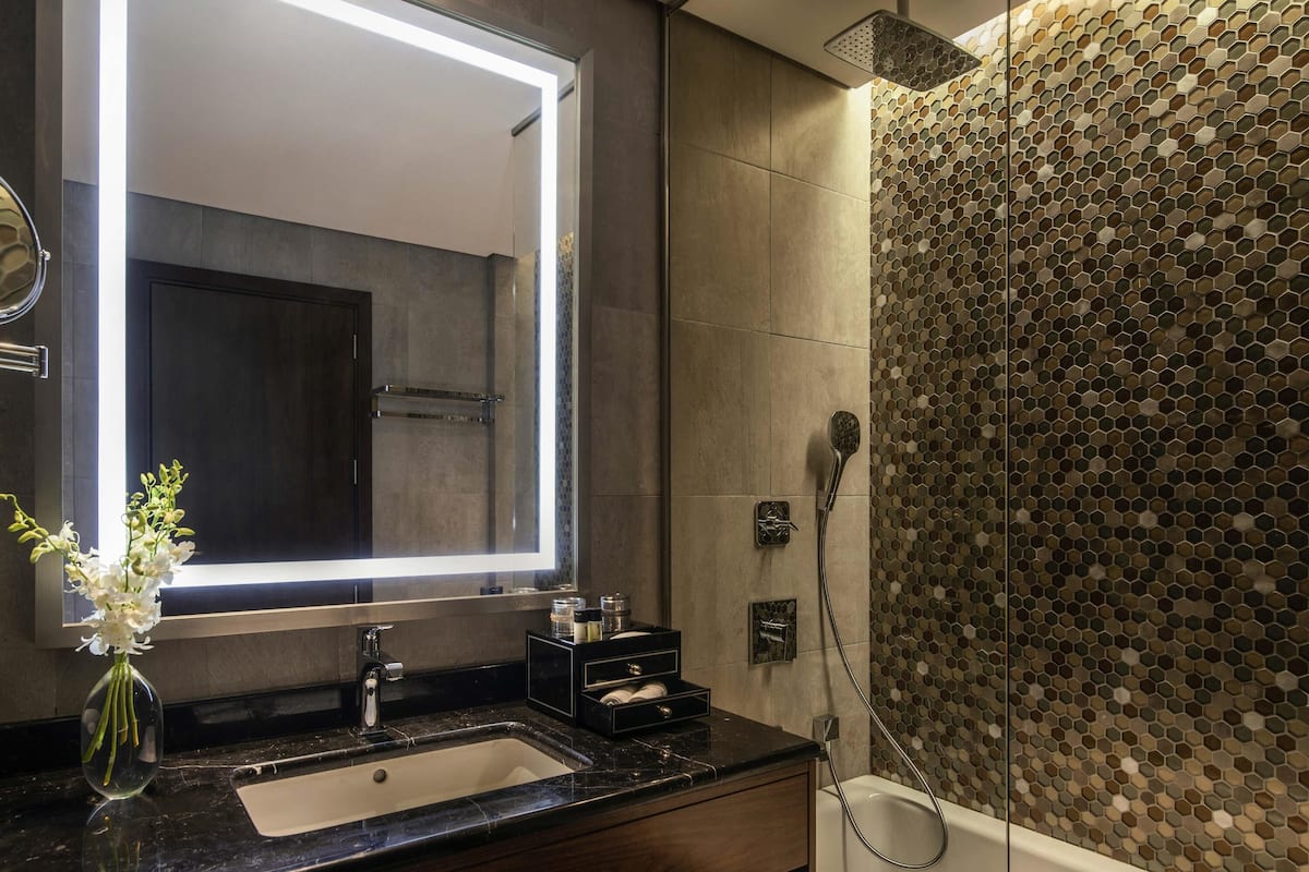 1 chambre, literie hypoallergénique, minibar