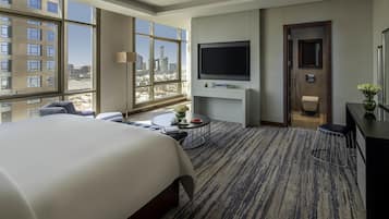 Kamar Deluks, 1 kamar tidur (Residence) | Seprai antialergi, minibar, brankas, dan kedap suara