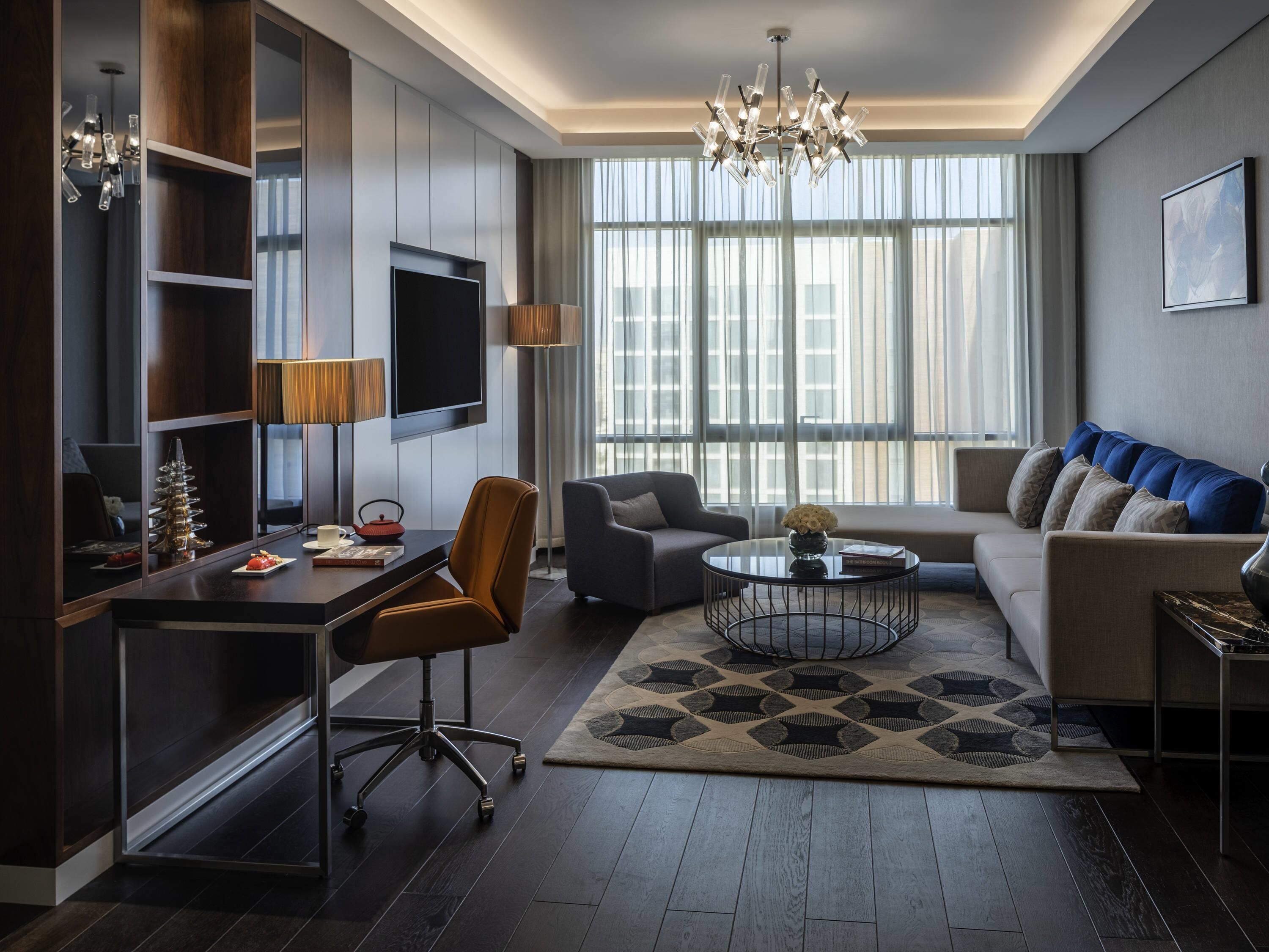 Deluxe Room, 2 Bedrooms (Residence) | Hypo-allergenic bedding, minibar, in-room safe, soundproofing