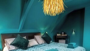 1 室のベッドルーム、WiFi、ベッドシーツ