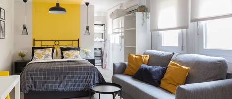 1 bedroom, iron/ironing board, travel crib, free WiFi