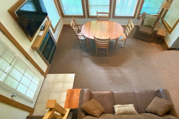 Living room from loft