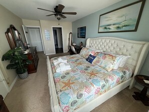 3 bedrooms, iron/ironing board, Internet, bed sheets - "Sunrise Oasis"-  Amazing Ocean Views (Fripp Island)