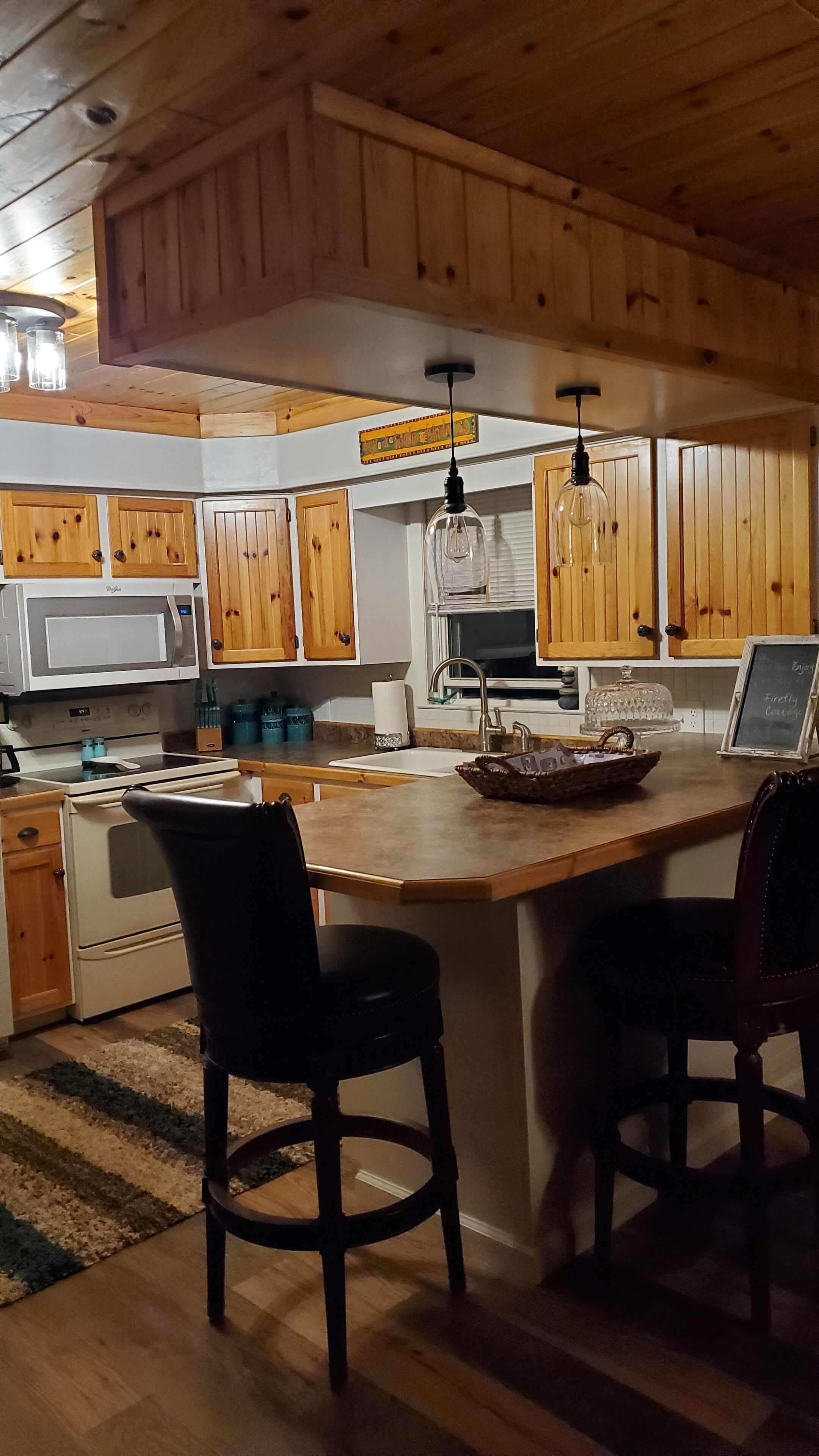 Microwave, oven, stovetop