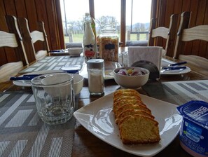 Desayuno inglés todos los días (con cargo)