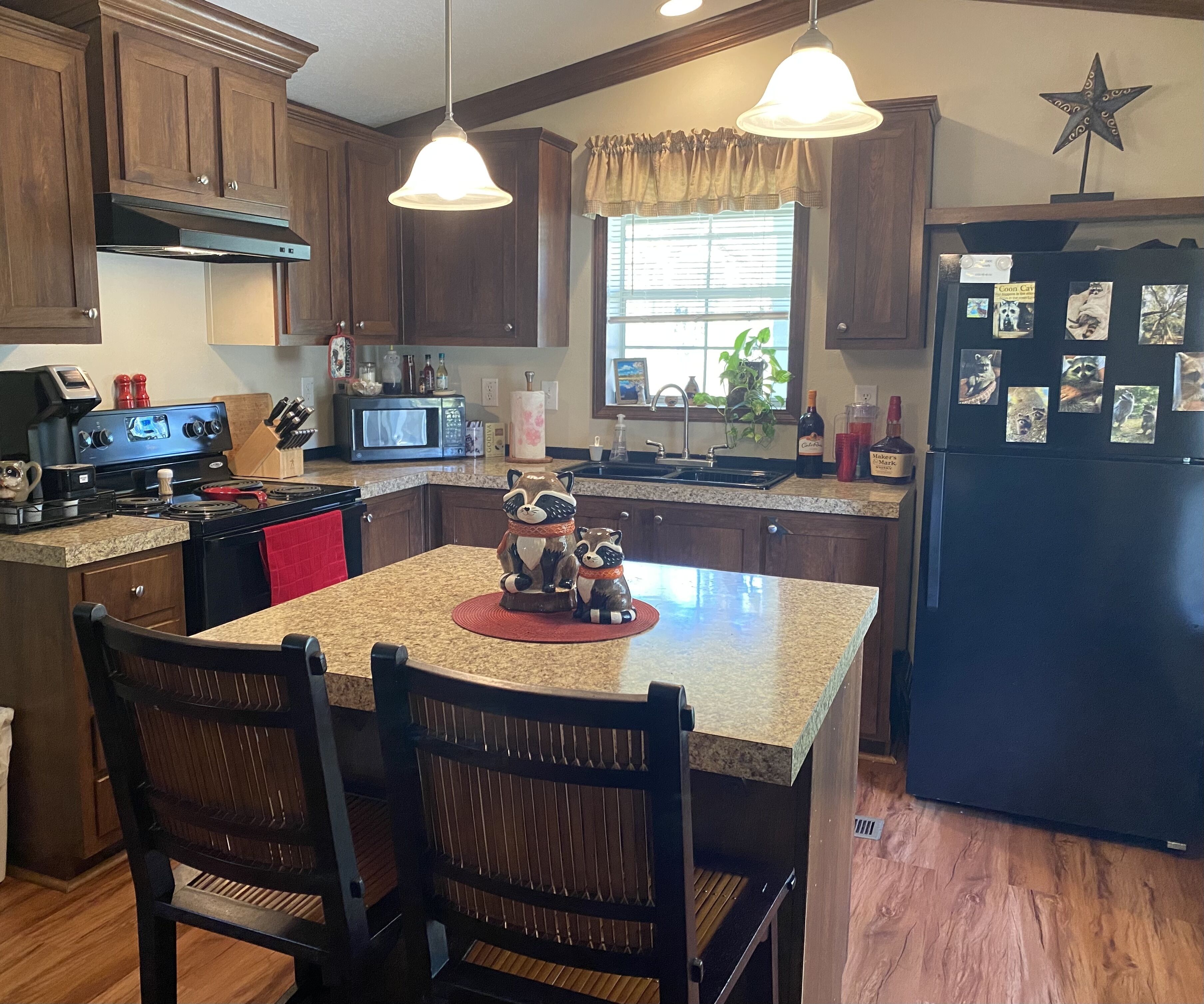 Frigorífic, microones, forn i placa de cuina 