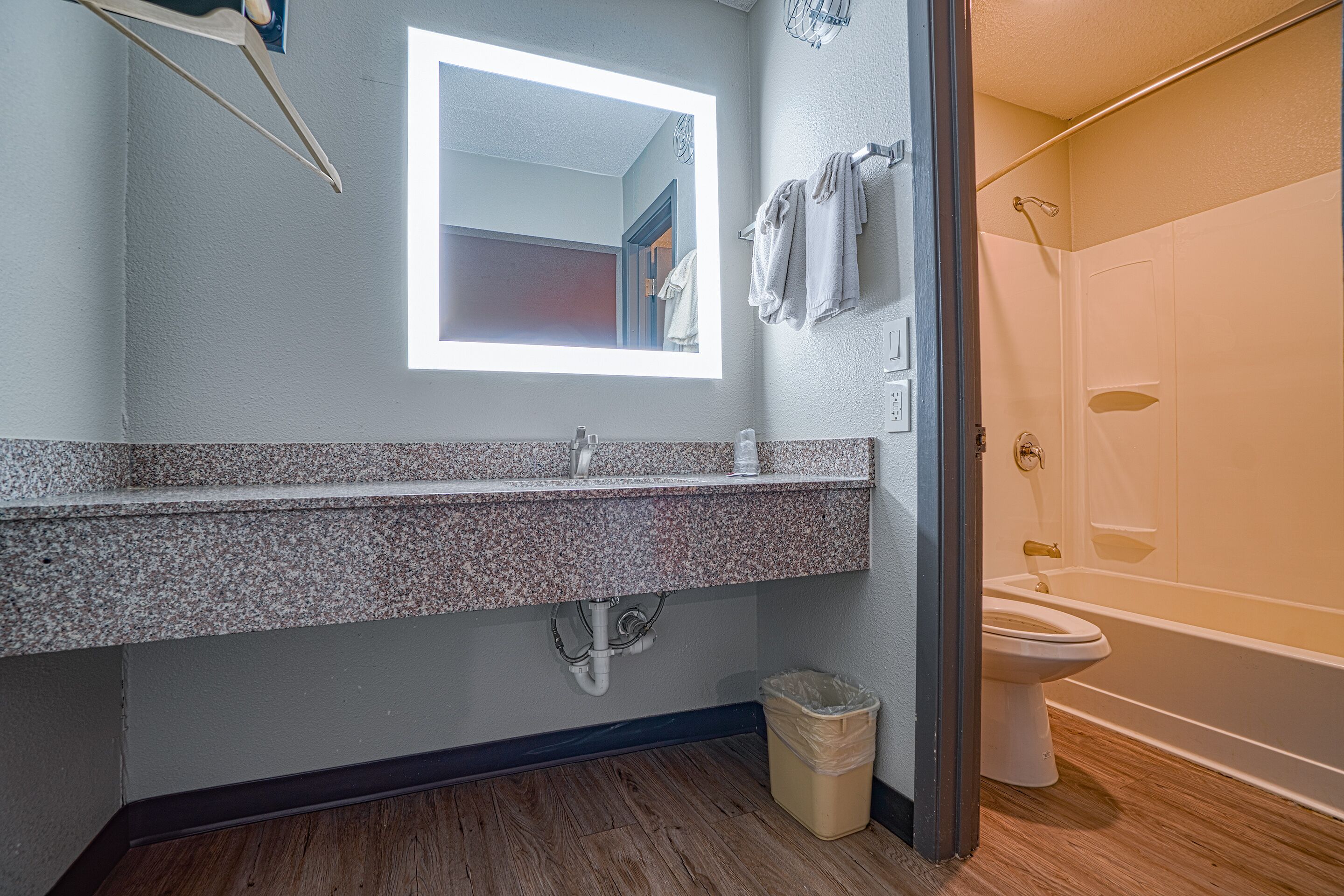 Room, 2 Queen Beds | Bathroom | Free toiletries, towels