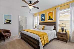 7 slaapkamers, een strijkplank/strijkijzer, wifi, beddengoed