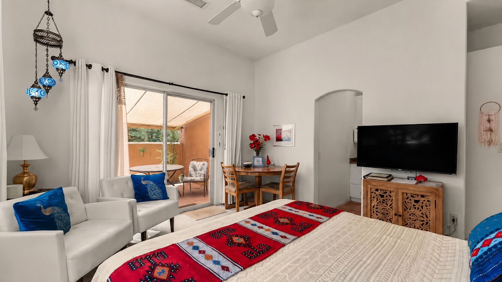 1 bedroom, iron/ironing board, free WiFi, bed sheets