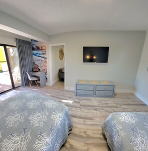 1 soverom, strykejern/-brett og sengetøy