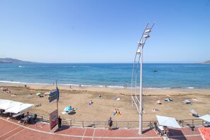 Accommodatie ligt op het strand