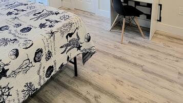 1 bedroom, iron/ironing board, bed sheets