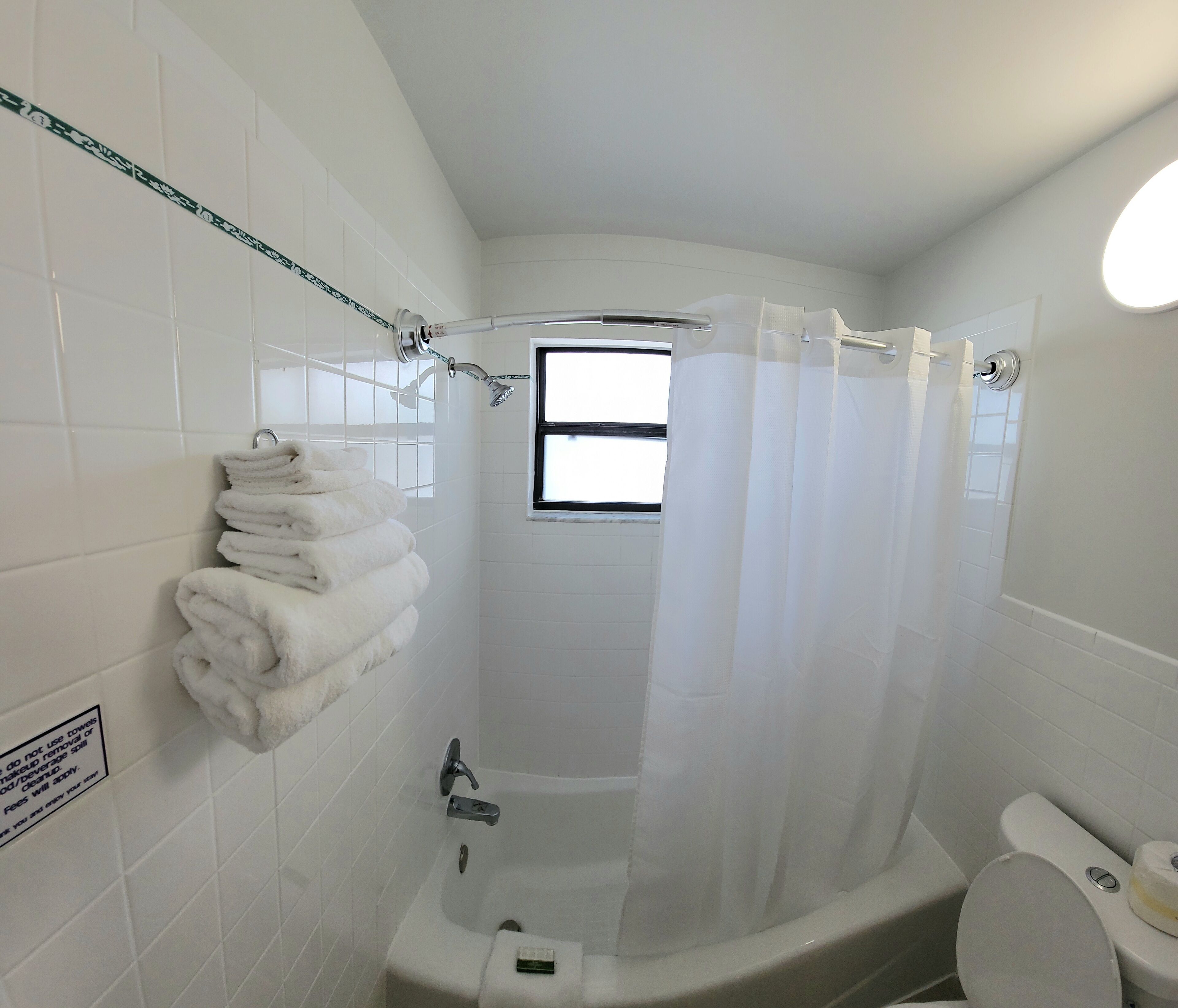 Hair dryer, towels