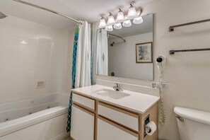 Condo, 1 Bedroom (1718) | Bathroom - Baywatch Resort by Escape (North Myrtle Beach)