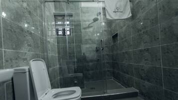 Ducha, toallas