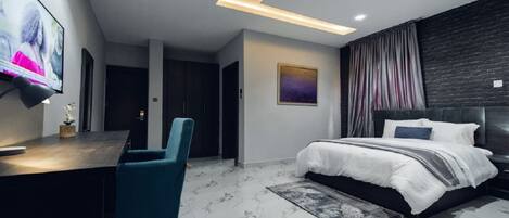 Suite Exécutive | Wi-Fi gratuit, draps fournis