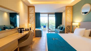 1 bedroom, in-room safe, iron/ironing board, travel crib