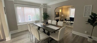 Gorgeous Colonial Home Game-room in basement.