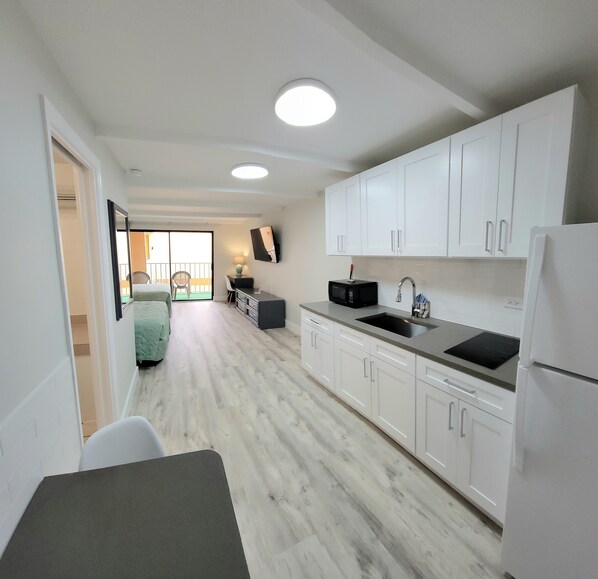 1 bedroom, iron/ironing board, bed sheets