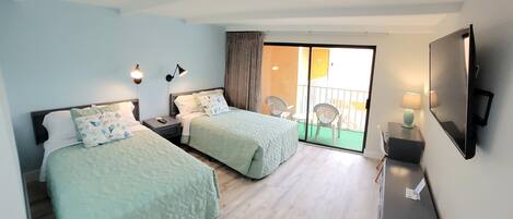 1 camera, ferro/asse da stiro, lenzuola