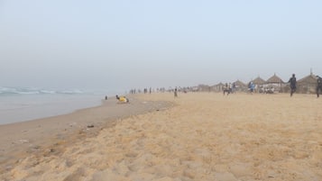 On the beach