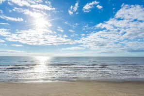 On the beach