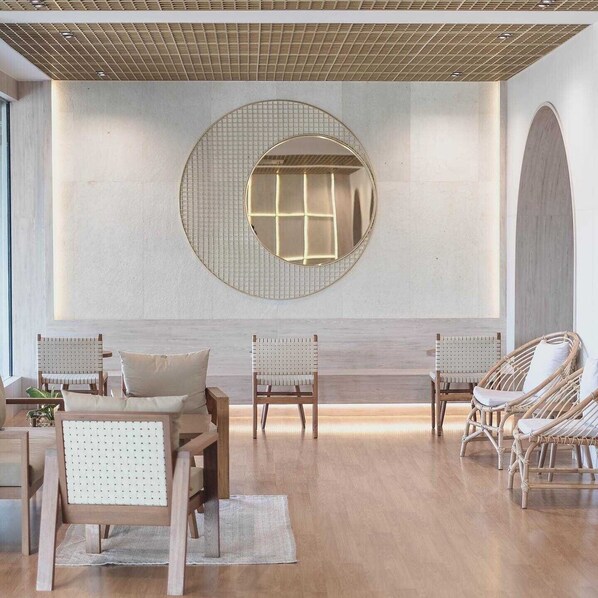 Lobby sitting area
