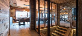 Luxurious chalet with indoor pool, sauna, and home cinema