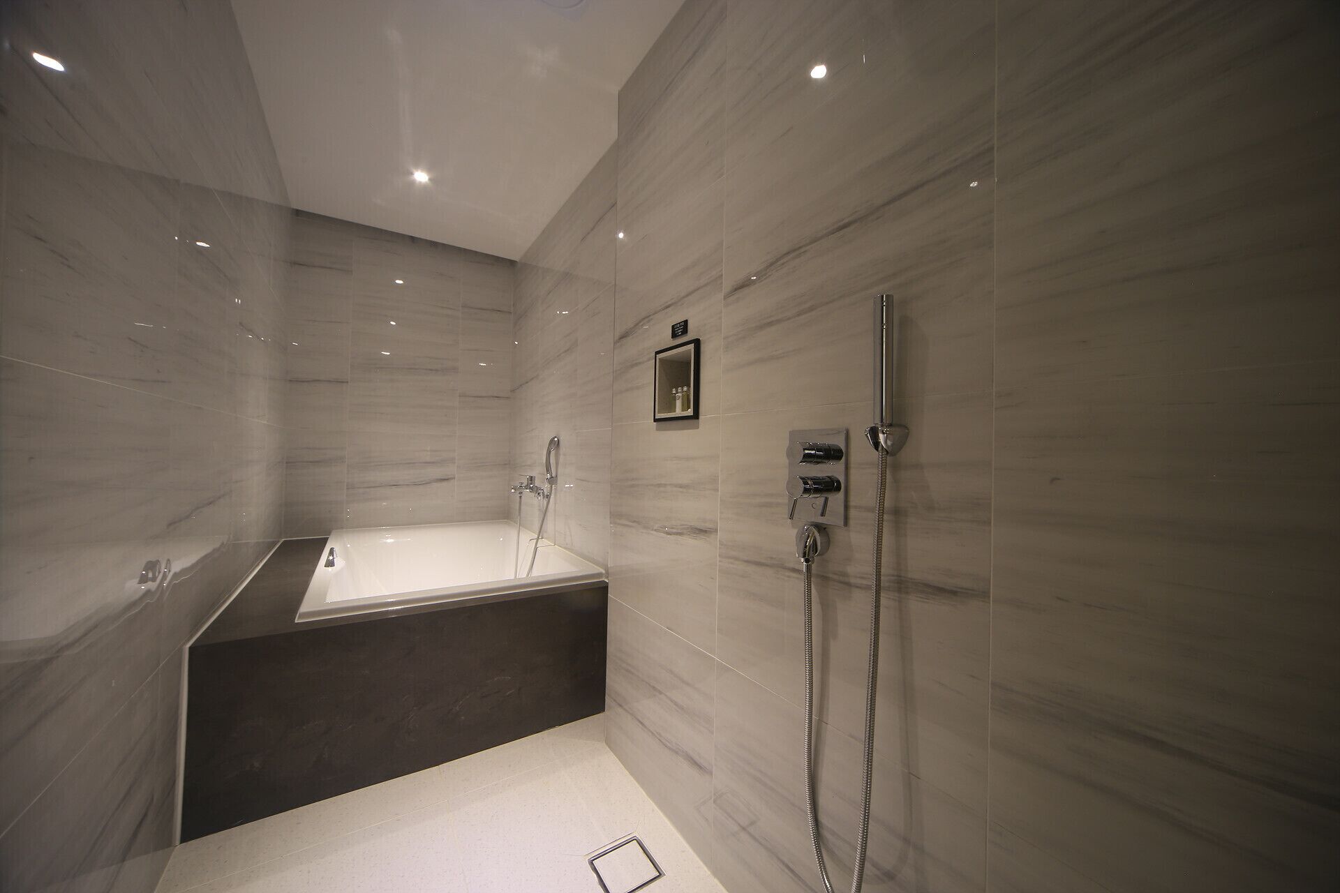 luxury penthouse (hinoki bath,styler) | bathroom | free toiletries, hair dryer, slippers, bidet
