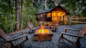 House, 2 Bedrooms, Mountain View | Terrace/patio - Blue Moon Ridge Treehouse by Escape to Blue Ridge (Blue Ridge)