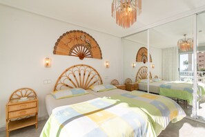 2 bedrooms, iron/ironing board, free WiFi, bed sheets