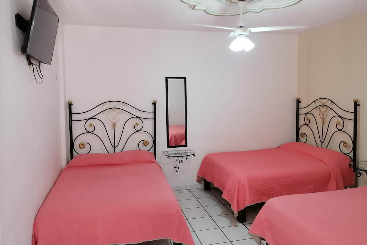 Family Triple Room | Iron/ironing board, free WiFi, bed sheets
