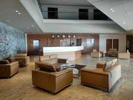 Sala de estar en el lobby