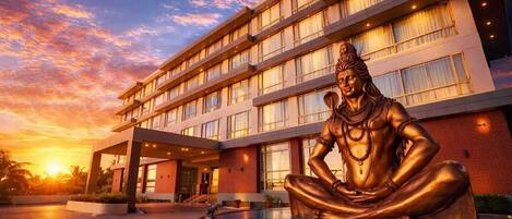 Facciata della struttura