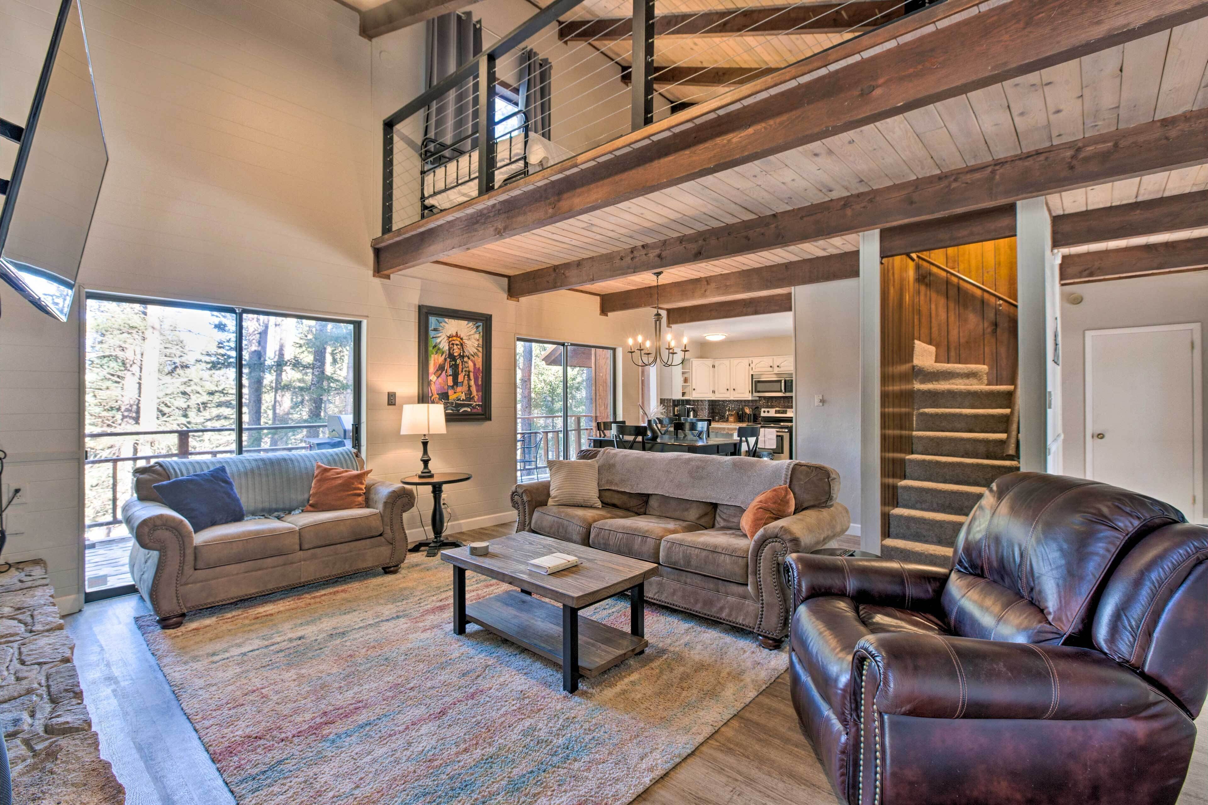 'Enchanted Pines' Mtn Escape w/ Deck & Grill!