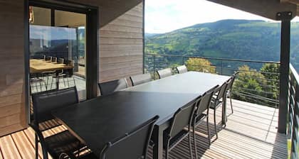 Chalet in La Bresse mit Kamin und Garage