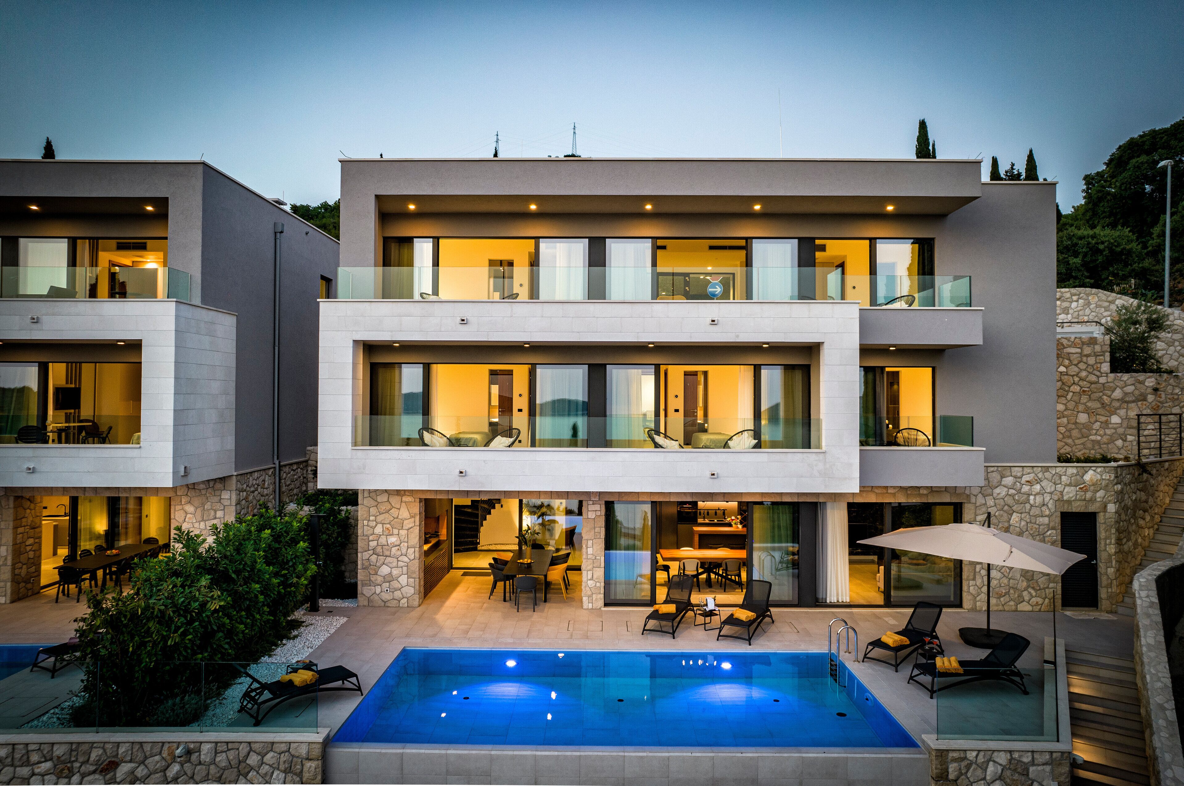 Außenpool, beheizter Pool